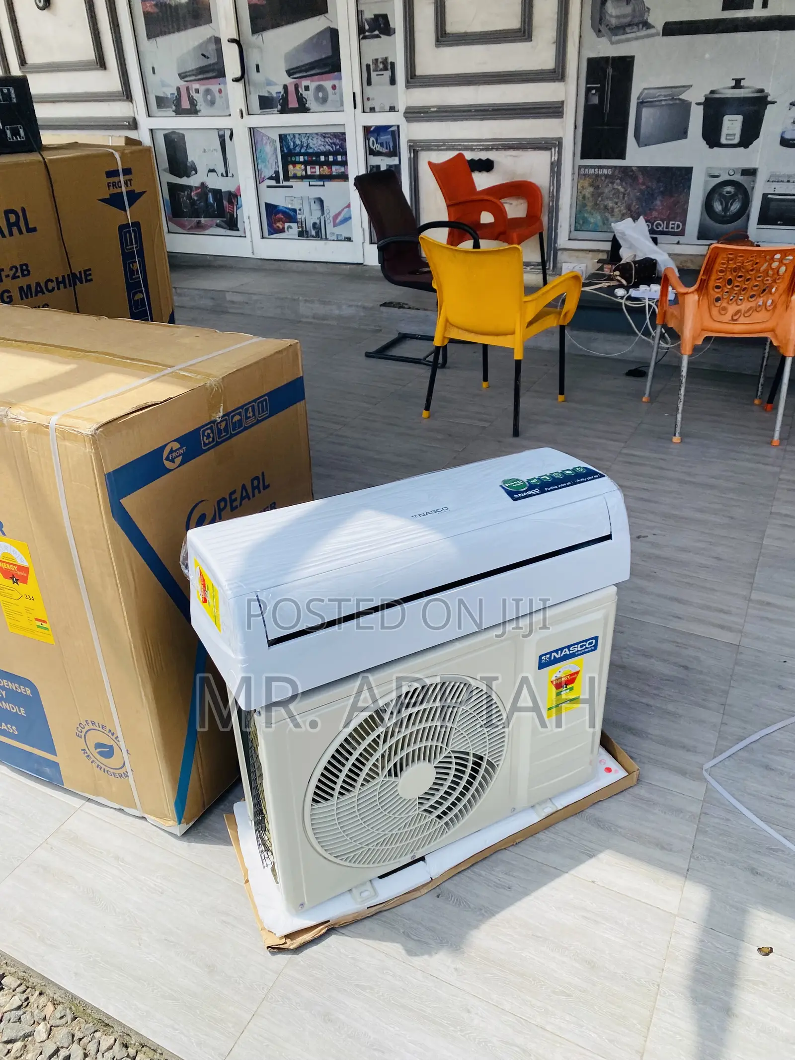 Durable Nasco Split Type R410 1.5hp Air Conditioner.