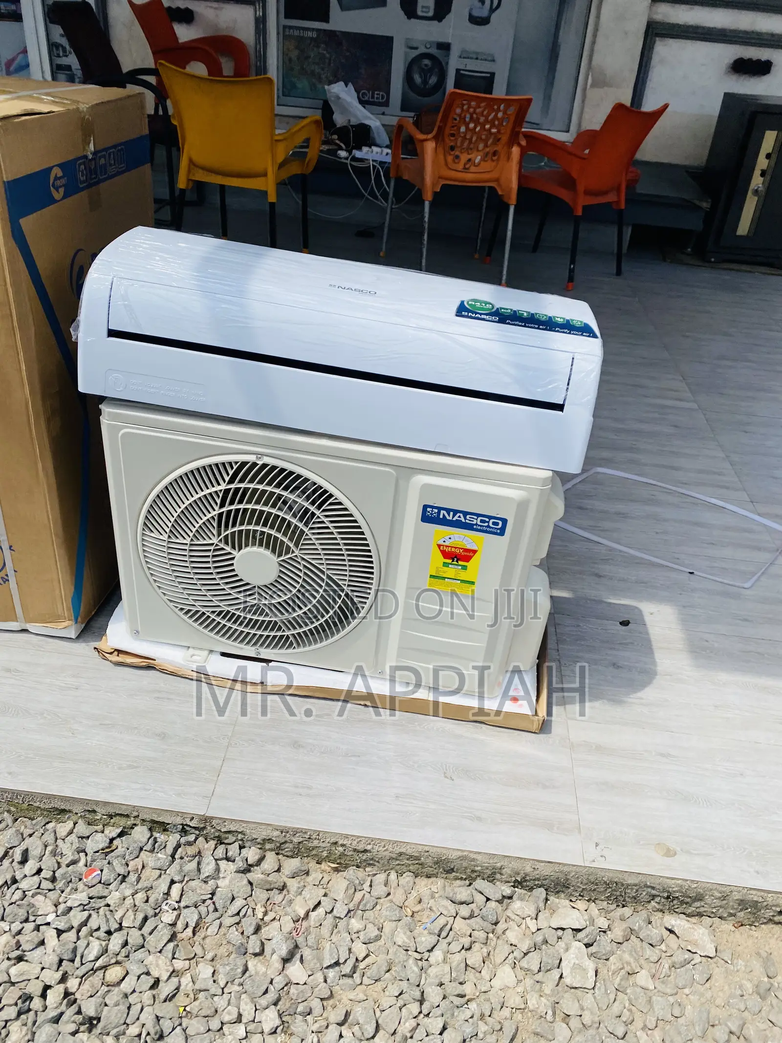 Quality Nasco Split Type R410 1.5hp Air Conditioner,White