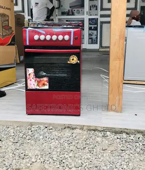  Volcano Lastest 4 Cooker 50x50 Oven With Grill Red 