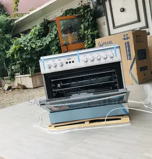 60x90 Oven With Grill Ferre 5 Gas Cooker Gray Durable 