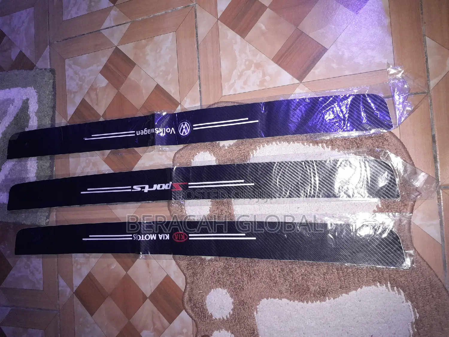 Rear Bumper Protector ( Fibre Sticker)