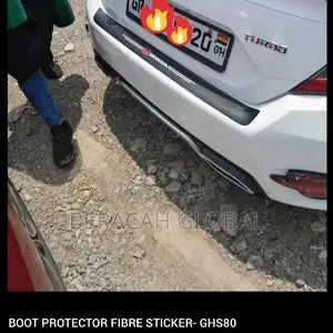 Rear Bumper Protector ( Fibre Sticker)