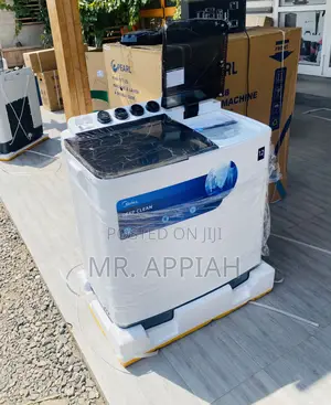 Buy Affordable Midea 12kg Semi-Automatic Washing Machine.