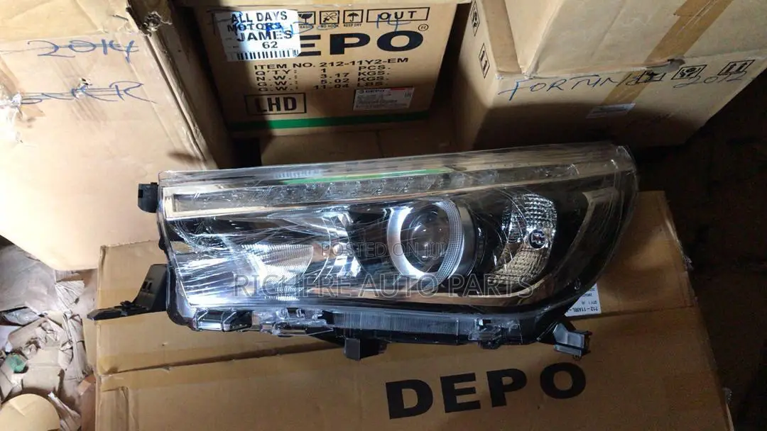Hilux 2019 Headlight LED Pair