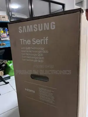 Efficiency Style the Serif 65" UHD QLED Samsung TV