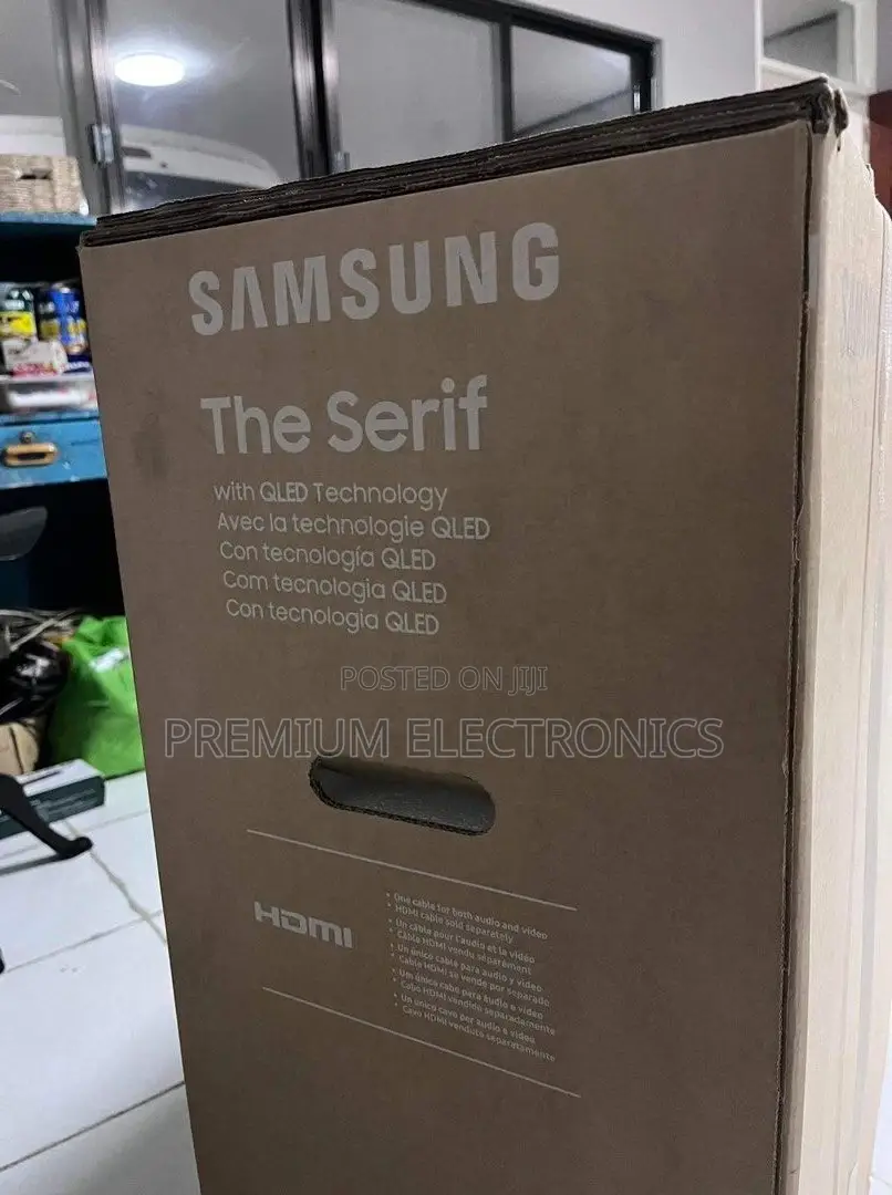 Efficiency Style the Serif 65" UHD QLED Samsung TV
