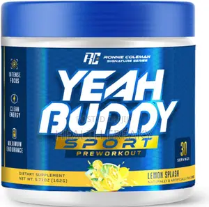Yeah Buddy Sport Preworkout Powder Energy Endurance Focus