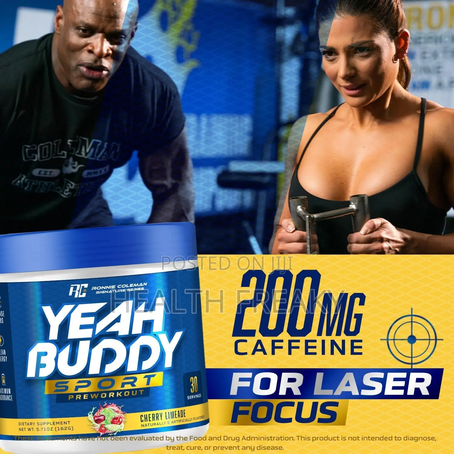 Yeah Buddy Sport Preworkout Powder Energy Endurance Focus