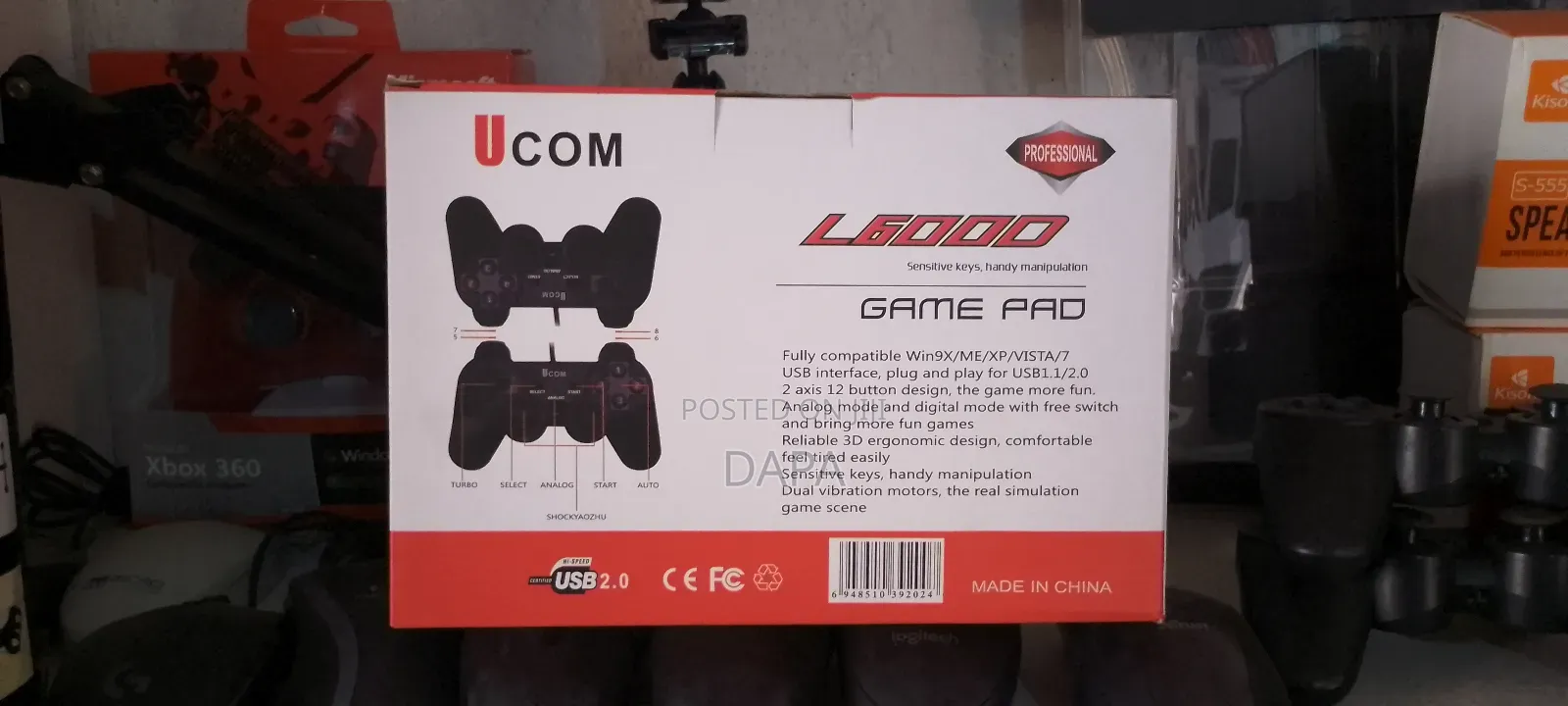 UCOM Single / Double PC Game Controllers