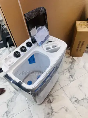Wash and Spin —- 7kg Topload WM Midea Semi Automatic