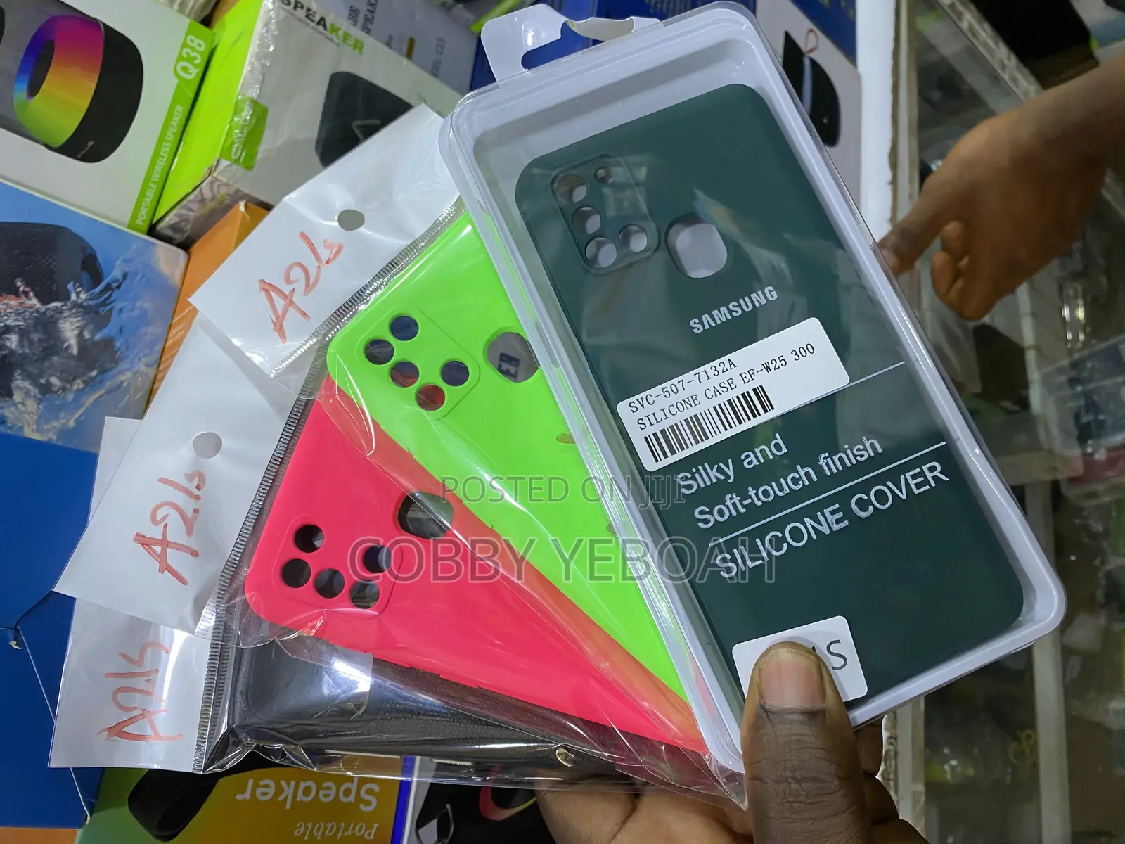 Original Silicone Case for Samsung Phones