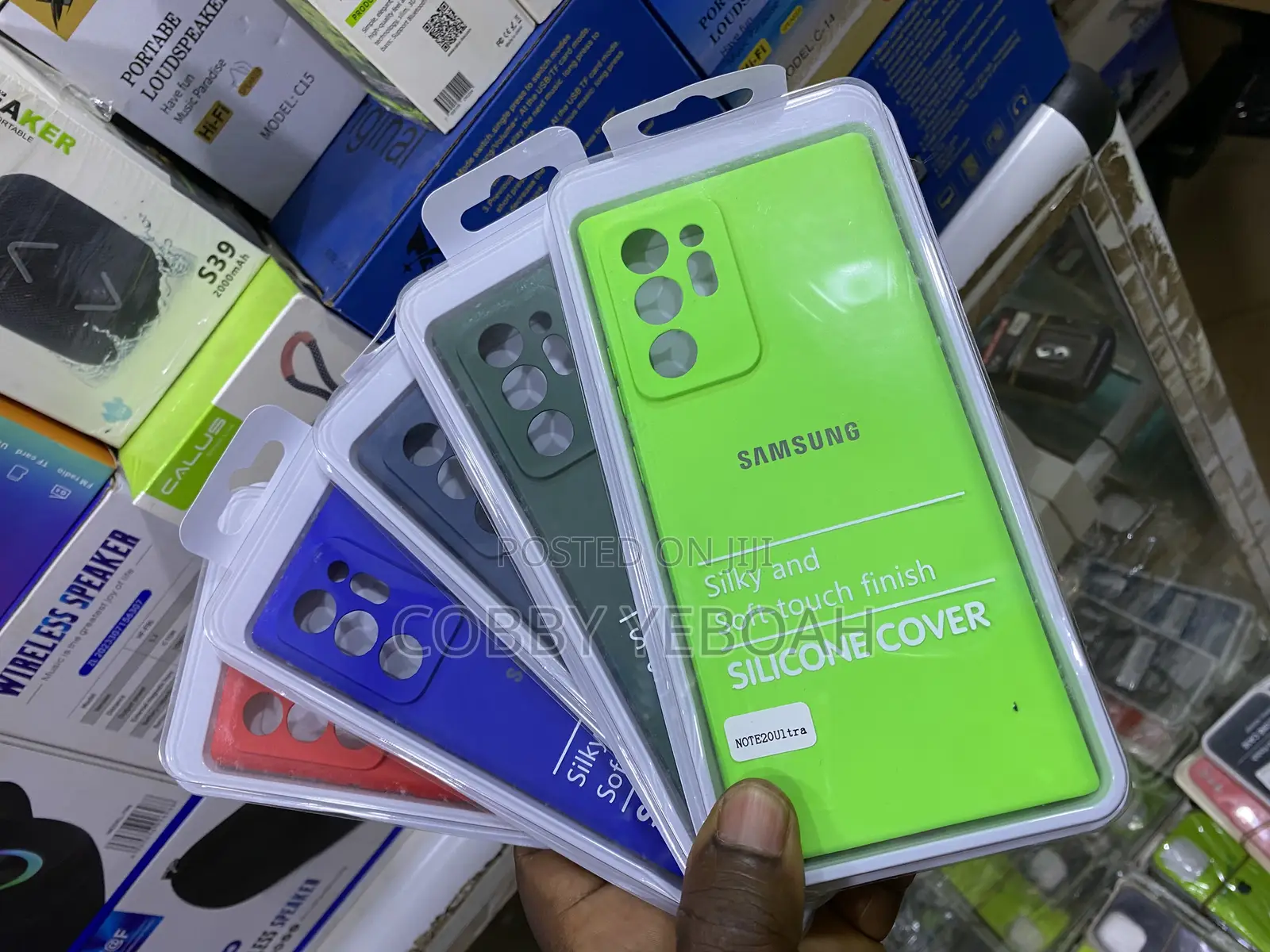 Original Silicone Case for Samsung Phones