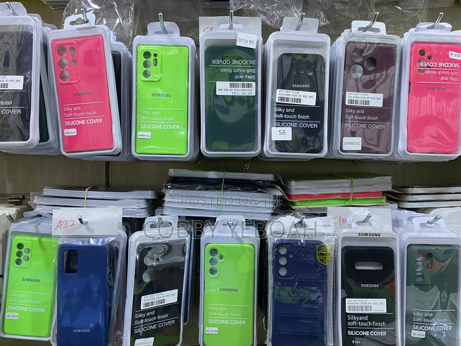 Original Silicone Case for Samsung Phones