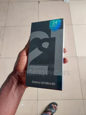 New Samsung Galaxy S21 Ultra 5G 128 GB Black