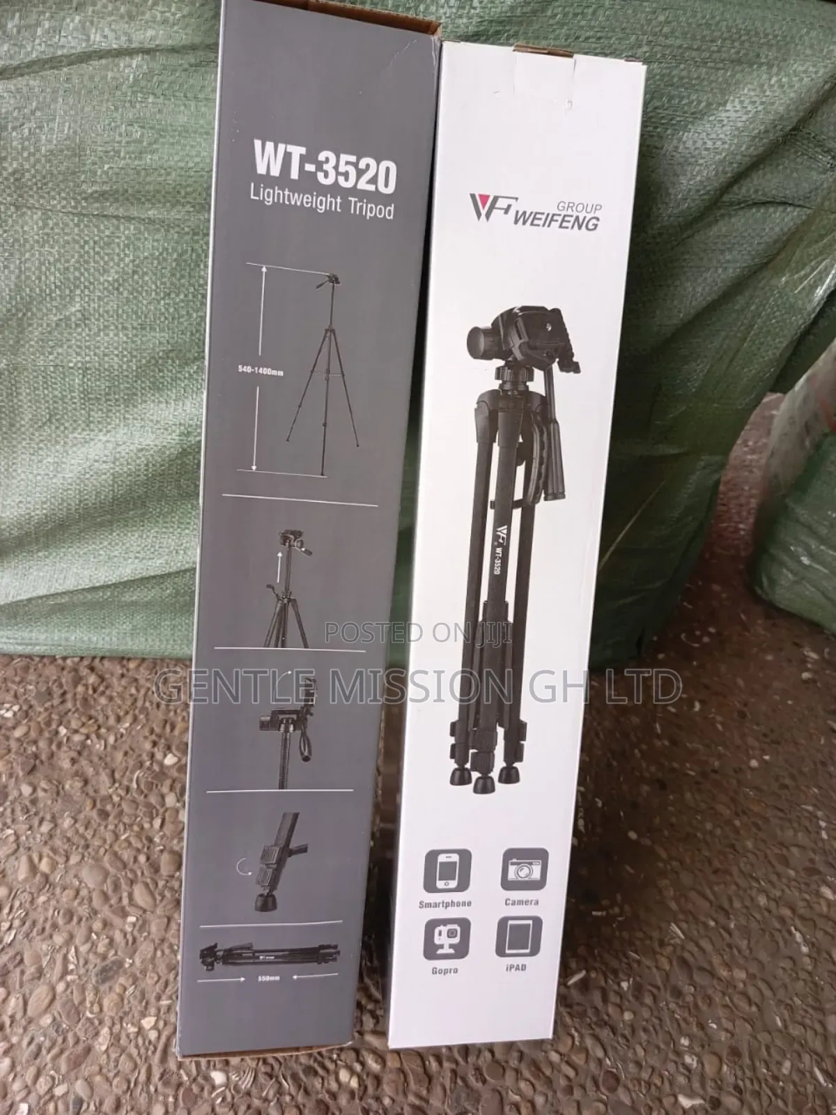 Video Tripod Stand and Phone