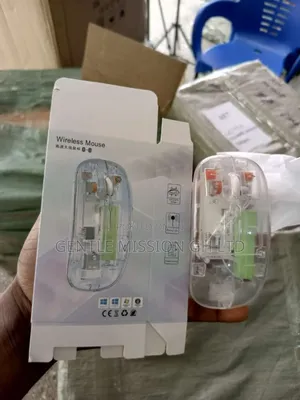Wireless Transparent Rechargeable Mouse