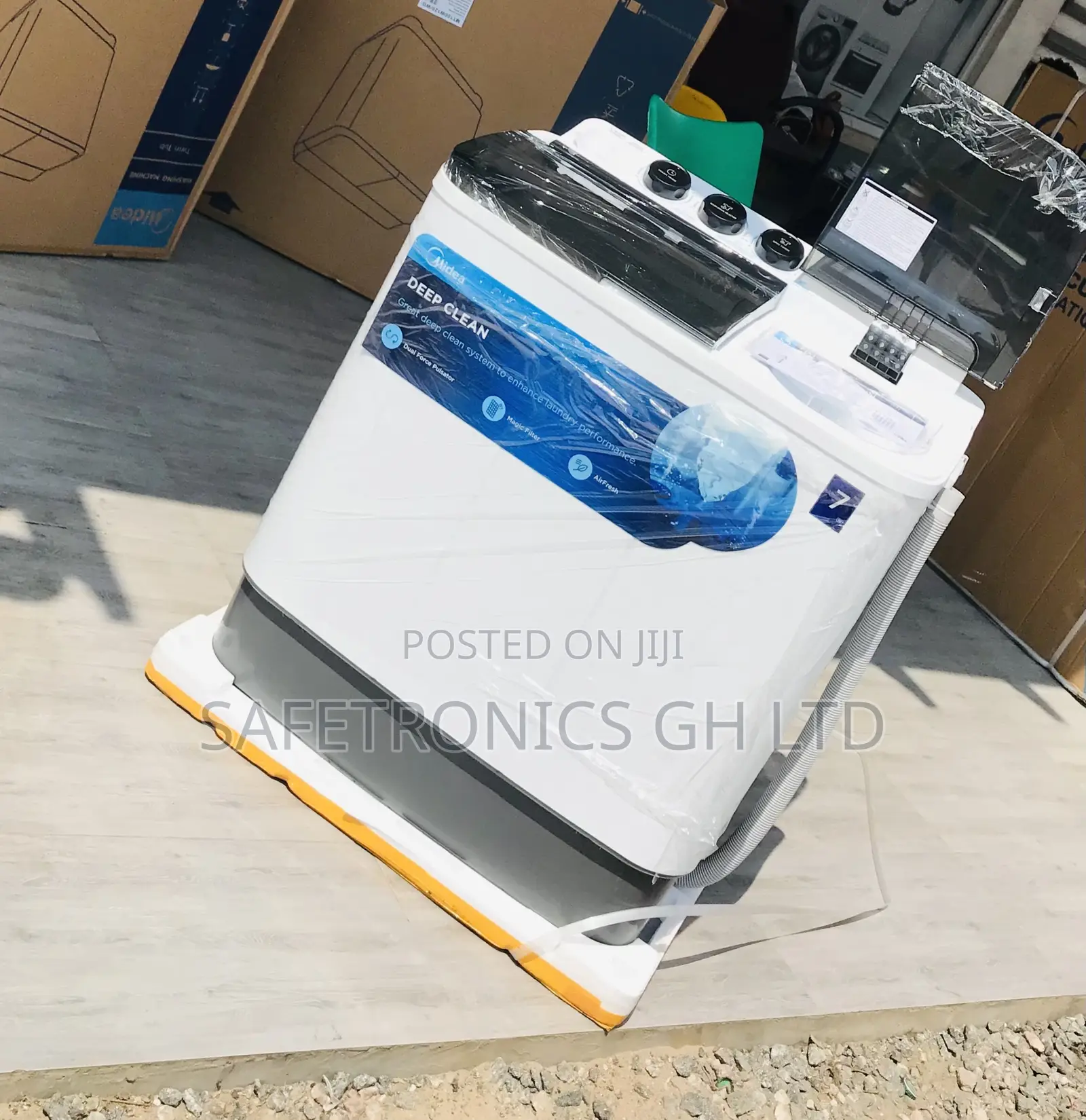 Semiautomatic Topload Washingmachine Midea 7kg 