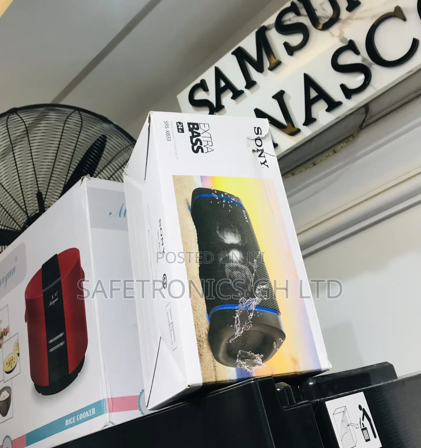 Sony Bluetooth XB33 Wireless Black Speaker 