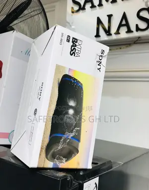 Black Wireless XB33 Sony Bluetooth Electric 