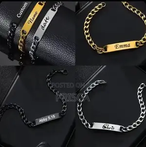 Customized Chain Bracelets