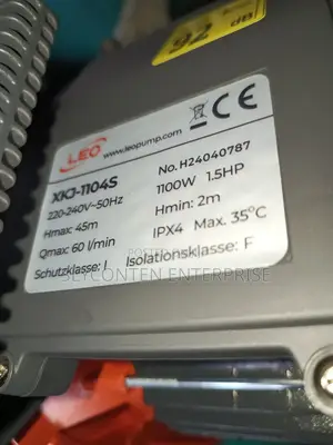 1.5hp Stainless Jet Pump
