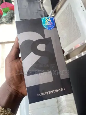 New Samsung Galaxy S21 Ultra 5G 256 GB Black