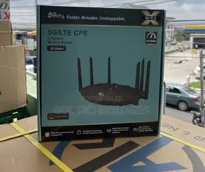 Universal Router 5G / LTE CPE Wifi-6 Up to 500mbps Faster RT
