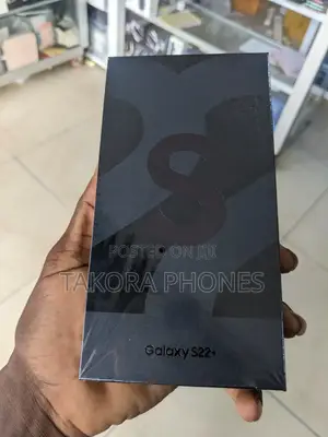 New Samsung Galaxy S22+ 5G 128 GB Black