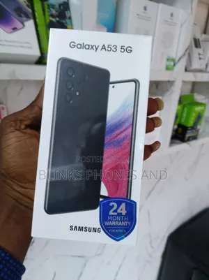 New Samsung Galaxy A53 5G 128 GB Black