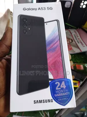 New Samsung Galaxy A53 5G 128 GB Black