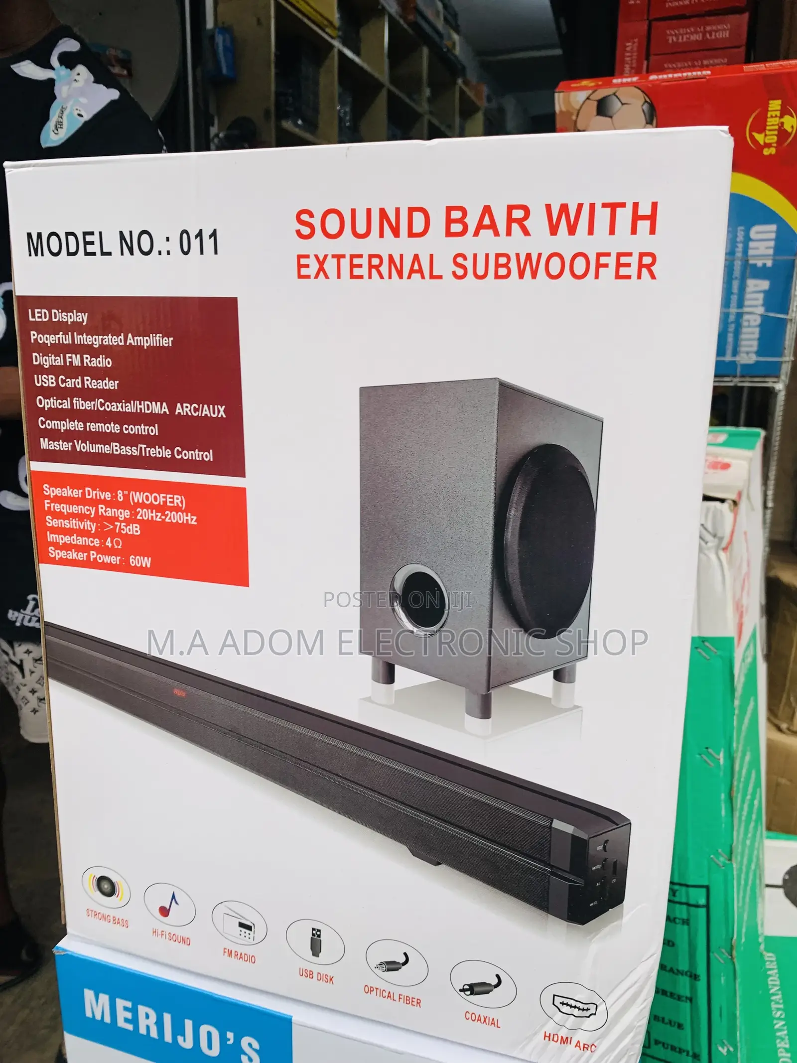 Enjoy Better Sound Quality With This Merijos 300 3.1ch Sound