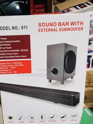 Quality Yet Affordable Merijo Bluetooth Sound Bar(300W)3.1ch