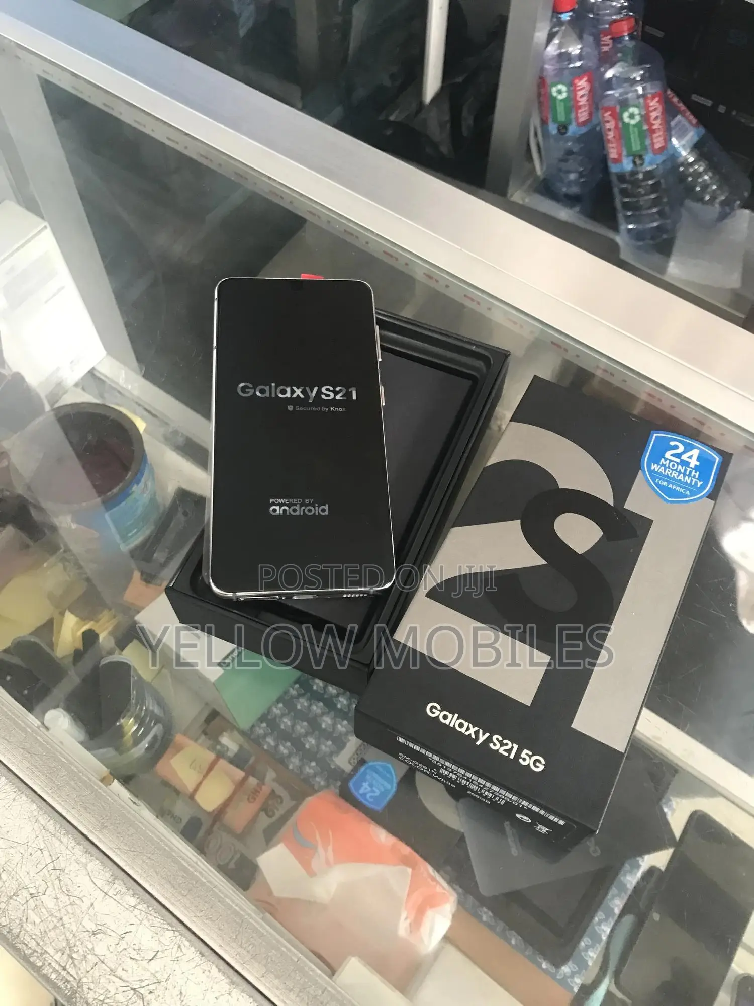 New Samsung Galaxy S21 5G 256 GB White