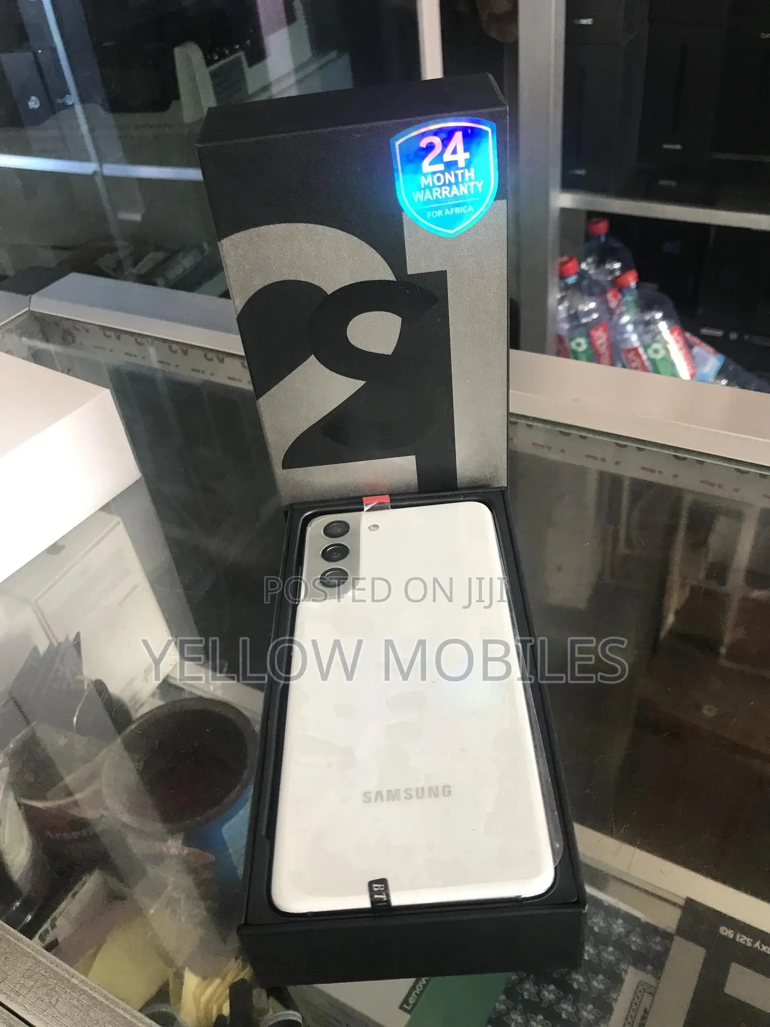 New Samsung Galaxy S21 5G 256 GB White