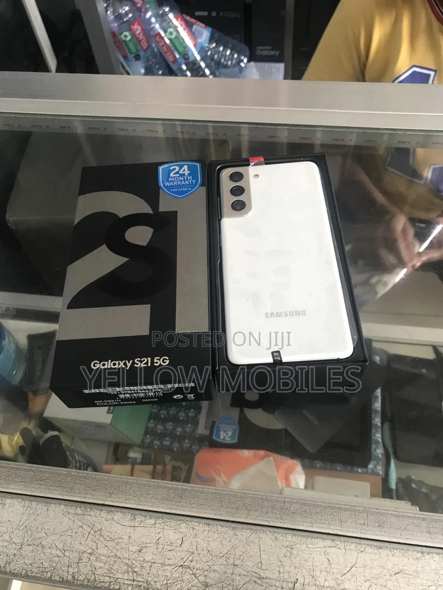 New Samsung Galaxy S21 5G 256 GB White