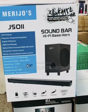 Lovely Design Merijo 3.1ch Bluetooth Sound Bar System(300W)