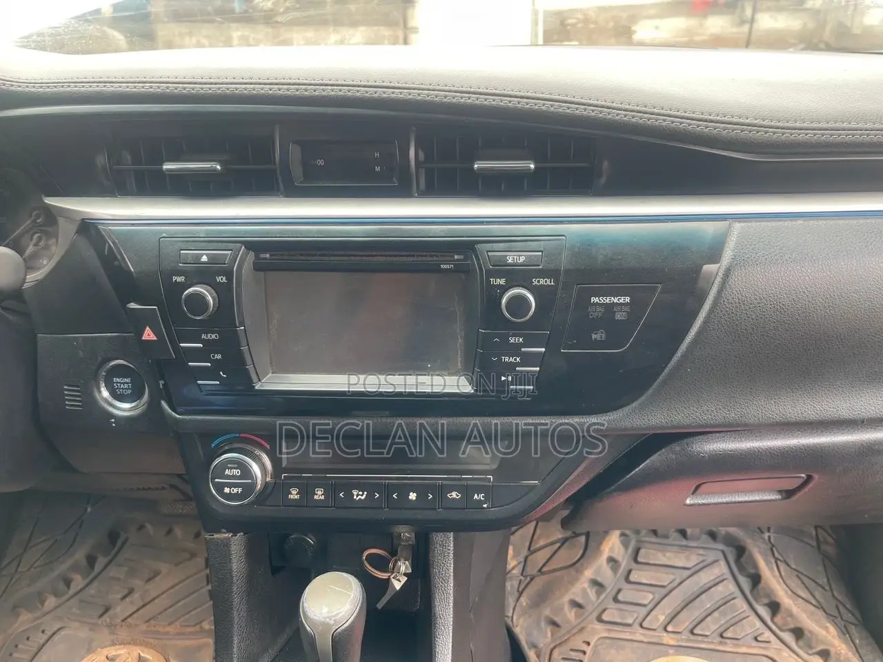 Toyota Corolla 2018 Factory Tape