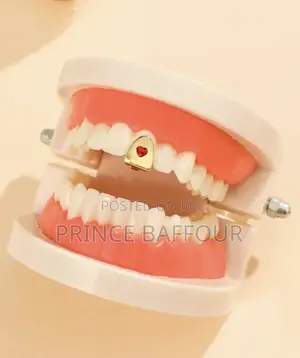 Hip Hop Teeth / Simple Gold Grillz