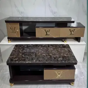 2 in 1 Set TV Stand Center Table