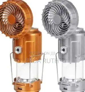 LED Camping Lantern With Fan