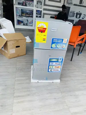 Top Freezer Nasco 2 Door Electric Refrigerator(Gray).