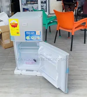 Affordable Nasco Nasf2-120 Top Mount Freezer Fridge(Gray).