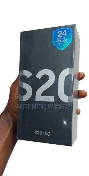 New Samsung Galaxy S20+ 128 GB Black