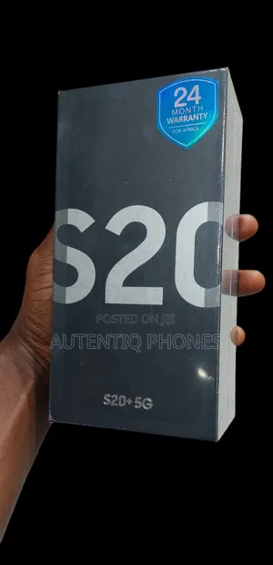 New Samsung Galaxy S20+ 128 GB Black