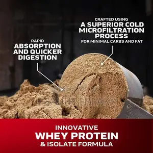 Whey Protein Isolate Nitrotech Whey Gold Lean Muscle Builder