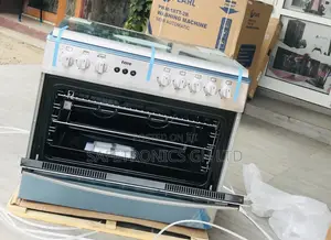 Oven With Grill 60by90 Ferre 5 Gas Cooker Gray 