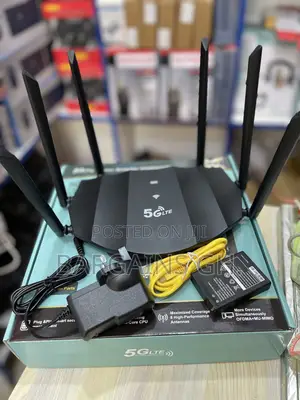 Wifi 6 5g Universal Router With Rechargeable Standby Battery