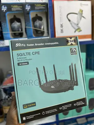 Wifi 6 5g Universal Router With Rechargeable Standby Battery