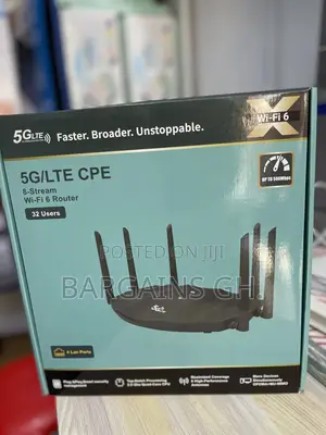 Wifi 6 5g Universal Router With Rechargeable Standby Battery