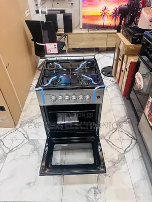 Best Selling Gas Cooker Oven 4burner 50/50 Grey Color